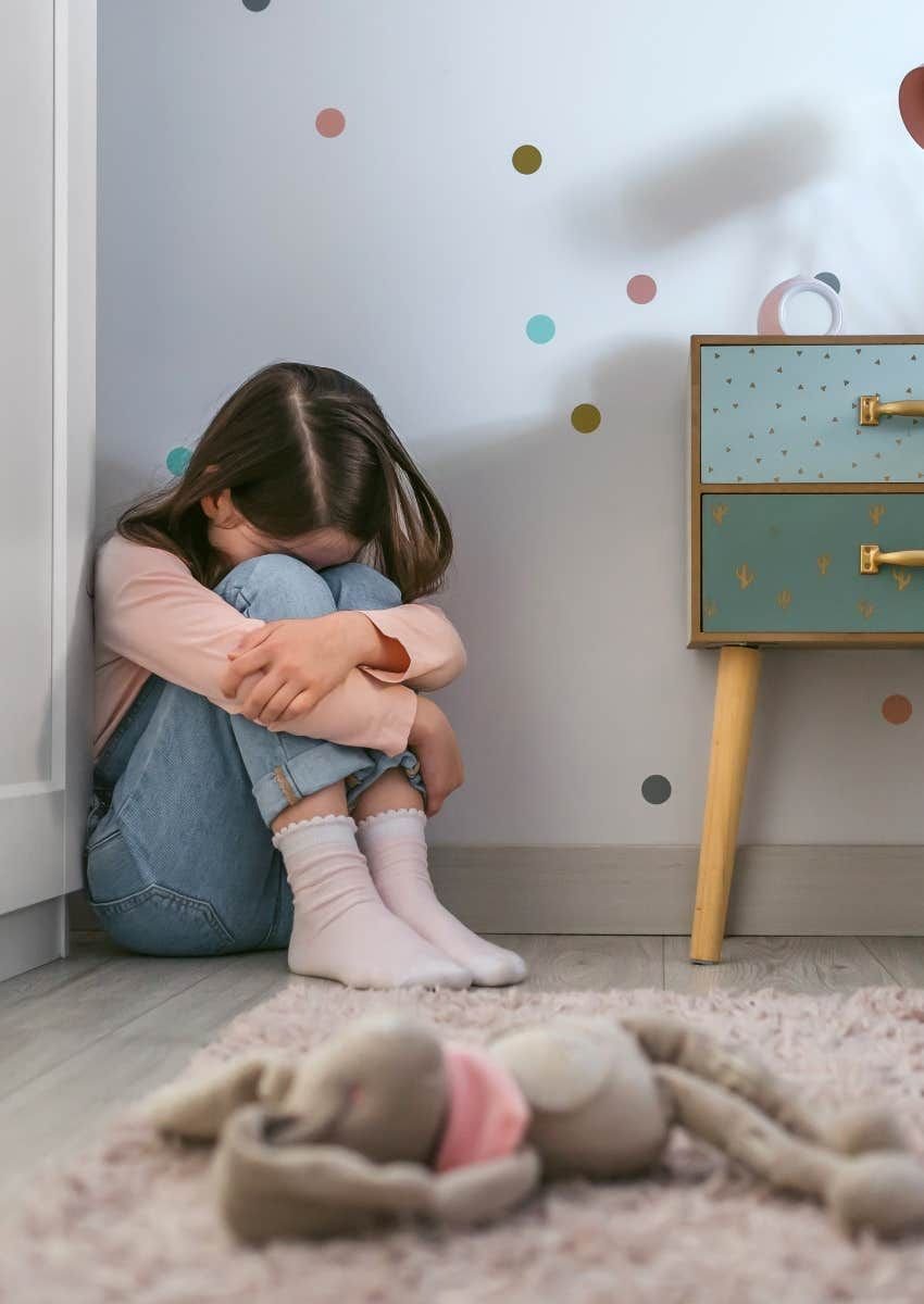 A child engaged in a positive and supportive play therapy environment