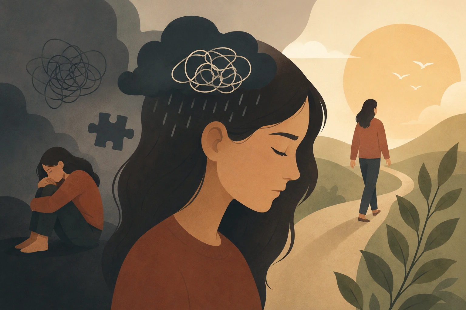 Negative thought patterns and the inner critic in depression — understanding the mind at war with itself